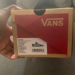Green vans size 3 brand new